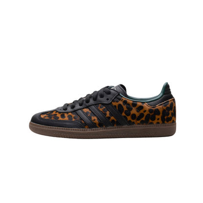 Adidas Samba OG Black Green Leopard