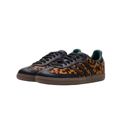 Adidas Samba OG Black Green Leopard
