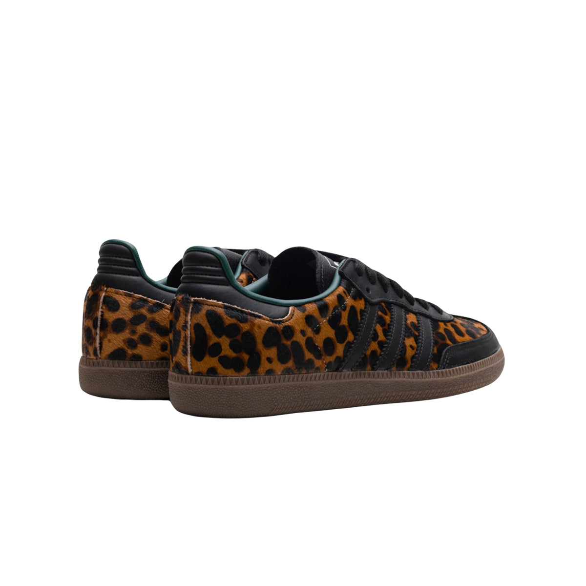 Adidas Samba OG Black Green Leopard