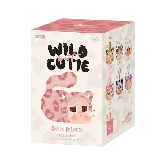 Pop Mart CRYBABY Wild but Cutie Series Vinyl Plush Pendant