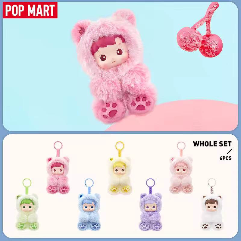 POP MART HACIPUPU Gummy Bear Series-Vinyl Plush Pendant Mystery Box